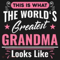 What World's Greatest Grandma Looks Like Mothers Day Mousepad thumb 1