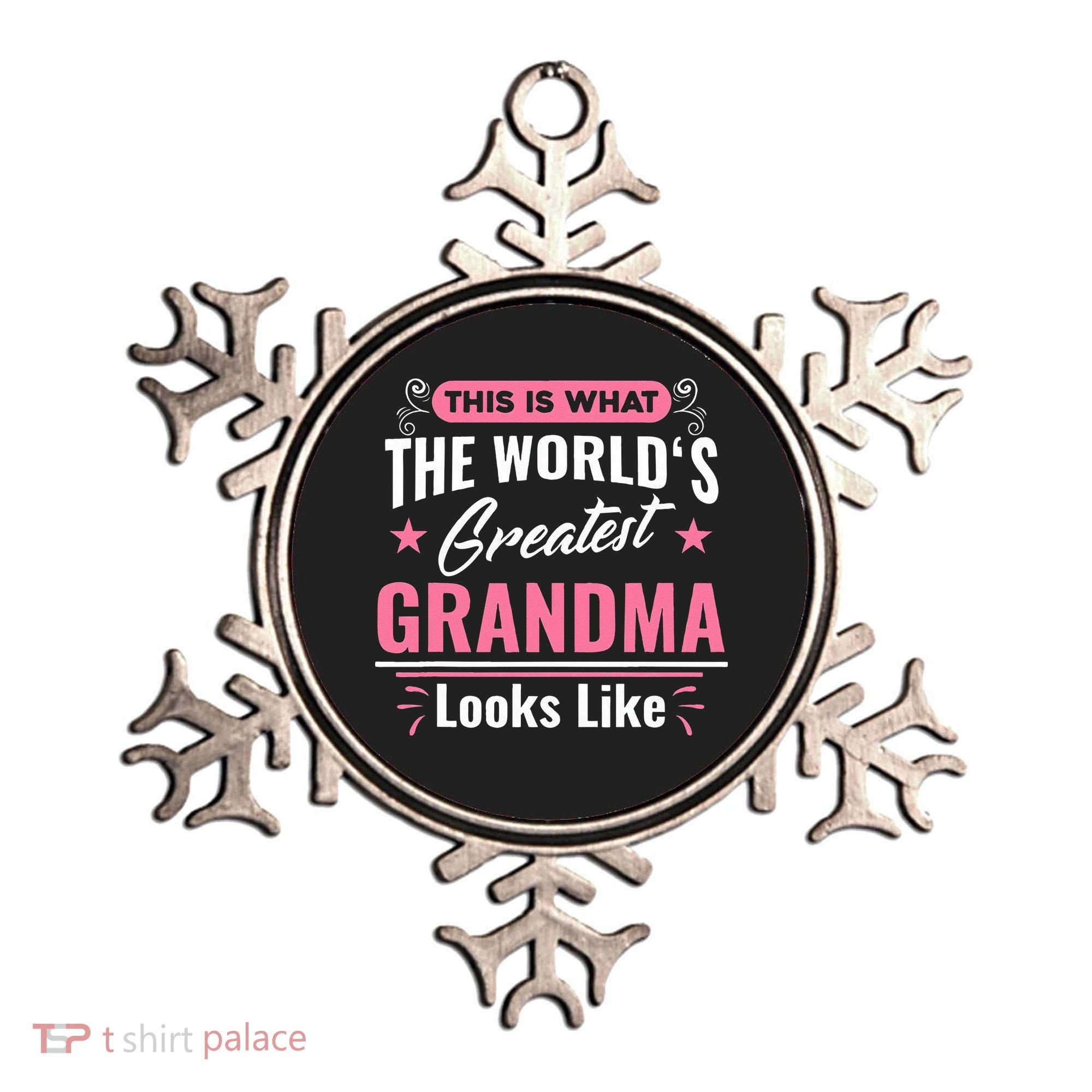 What World's Greatest Grandma Looks Like Mothers Day Ornament