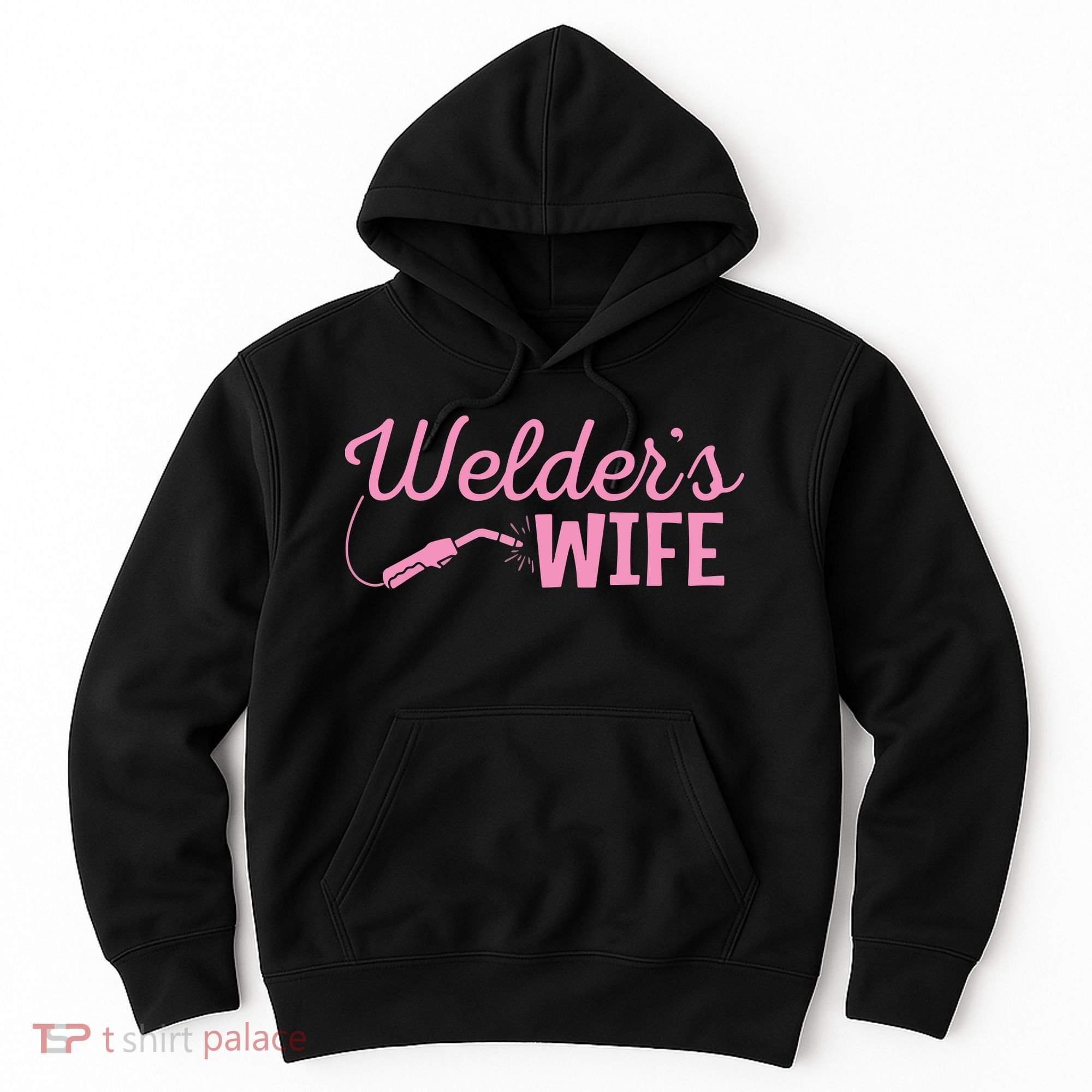 Welder's Wife Hand Metal Worker Welding Blacksmithing Hoodie