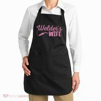 Welder's Wife Hand Metal Worker Welding Blacksmithing Apron thumb 2