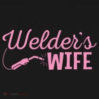 Welder's Wife Hand Metal Worker Welding Blacksmithing Sweatshirt thumb 3