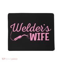 Welder's Wife Hand Metal Worker Welding Blacksmithing Mousepad thumb 0