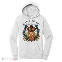 Wildflowers Wild Horses Western Boho Country Music Women's Hoodie thumb 0