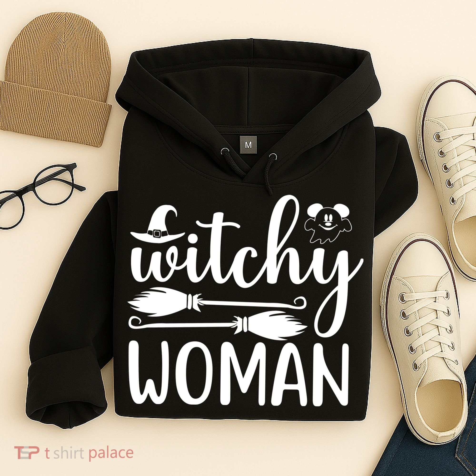 Witchy Woman Halloween Quote Hoodie