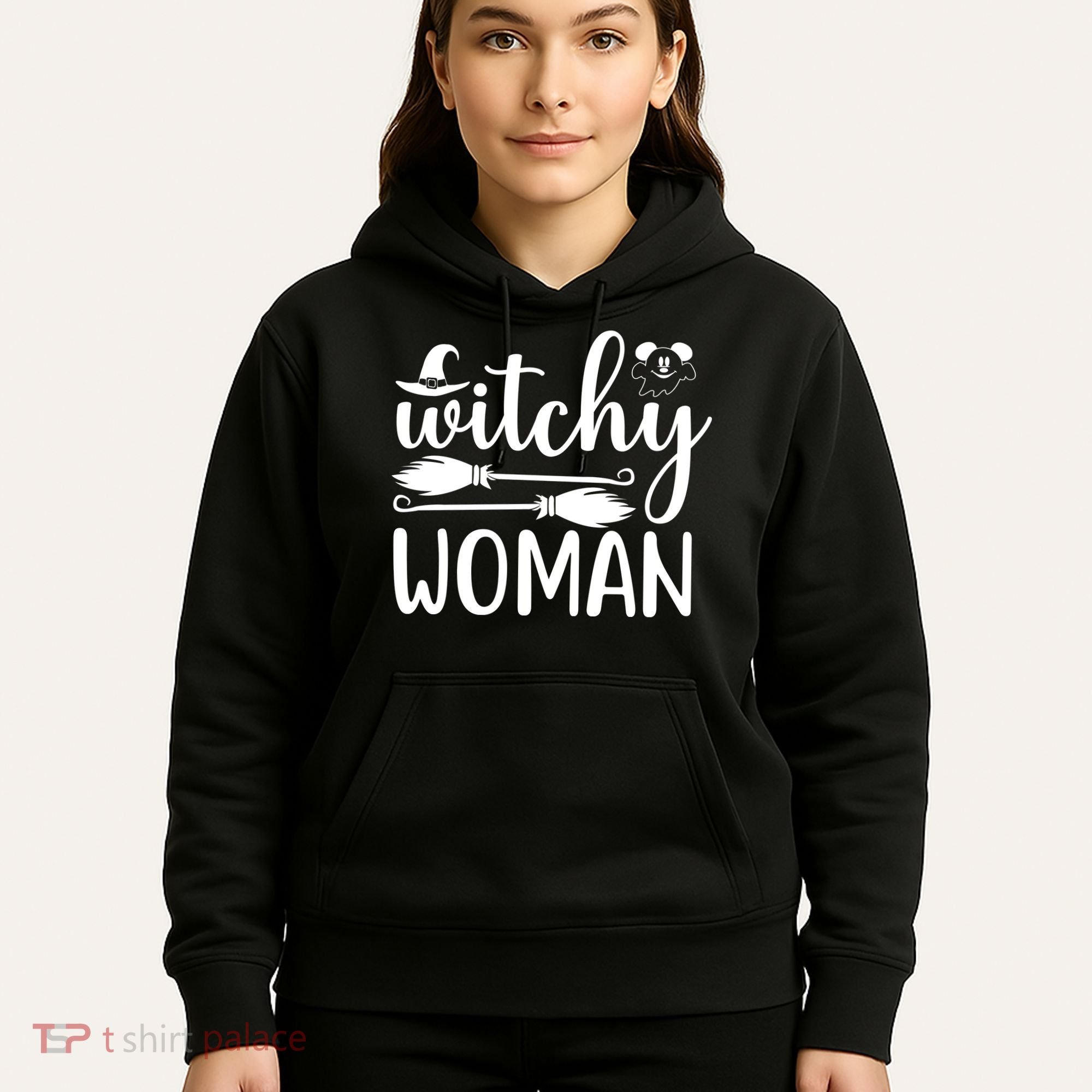 Witchy Woman Halloween Quote Hoodie