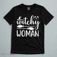 Witchy Woman Halloween Quote T-Shirt thumb 5
