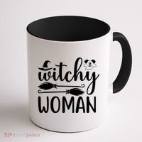 Witchy Woman Halloween Quote Coffee Mug thumb 1