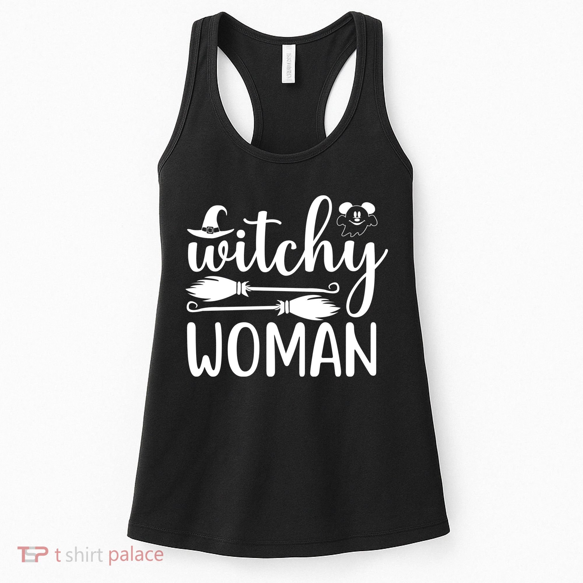 Witchy Woman Halloween Quote Women's Tank Top