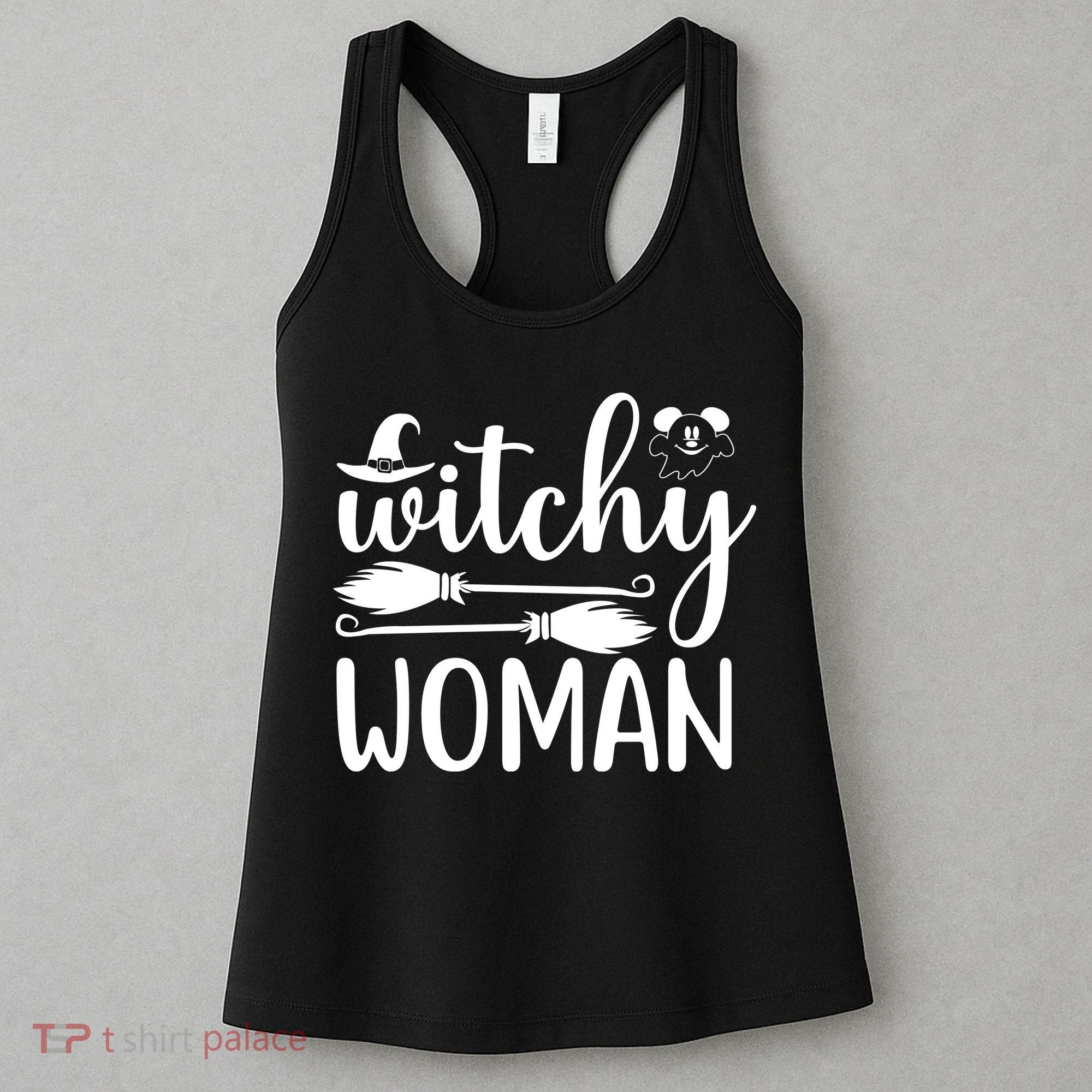 Witchy Woman Halloween Quote Women's Tank Top