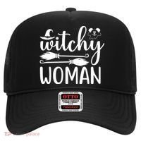 Witchy Woman Halloween Quote Hat thumb 0