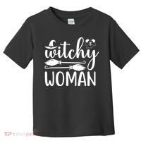 Witchy Woman Halloween Quote Toddler T-Shirt thumb 0