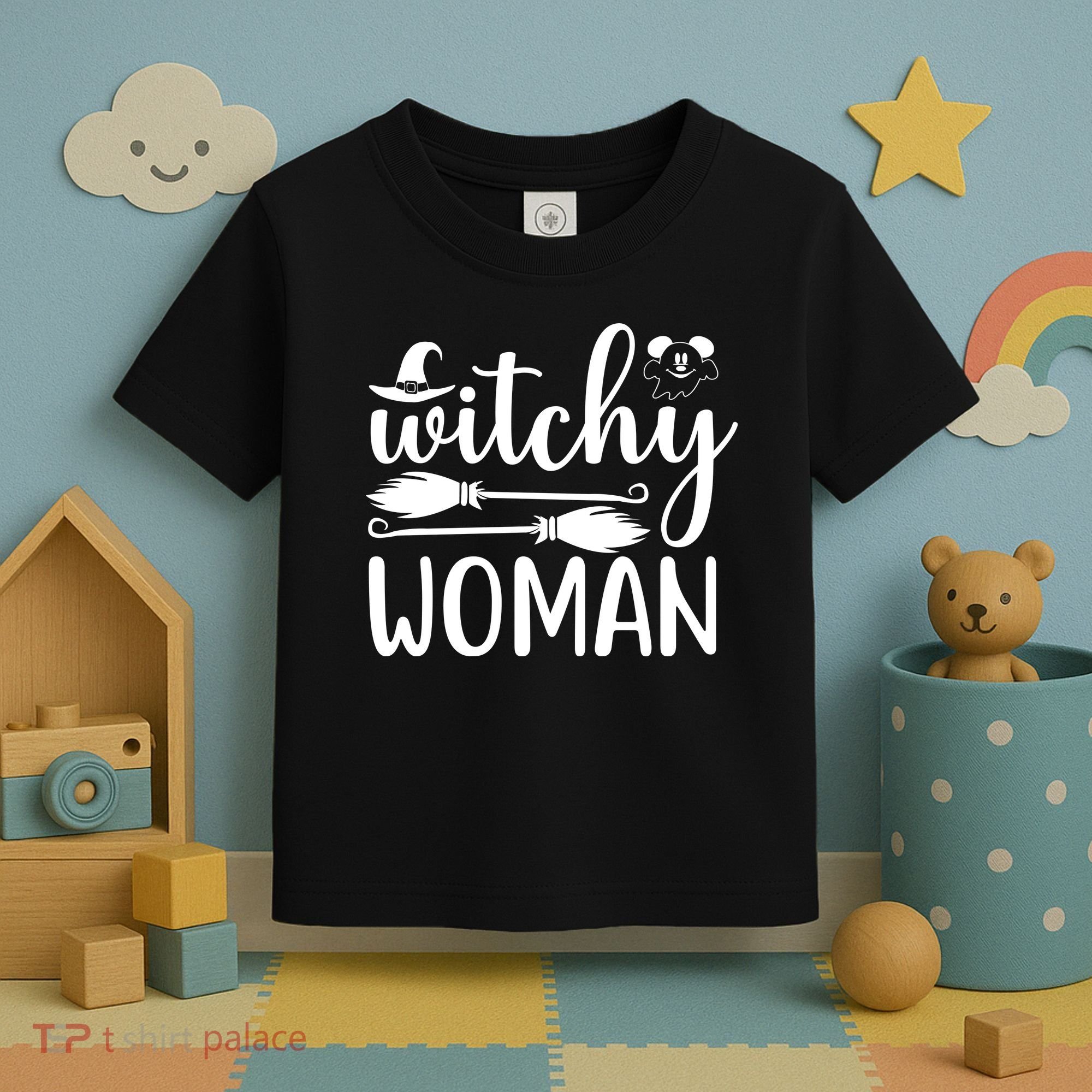 Witchy Woman Halloween Quote Toddler T-Shirt
