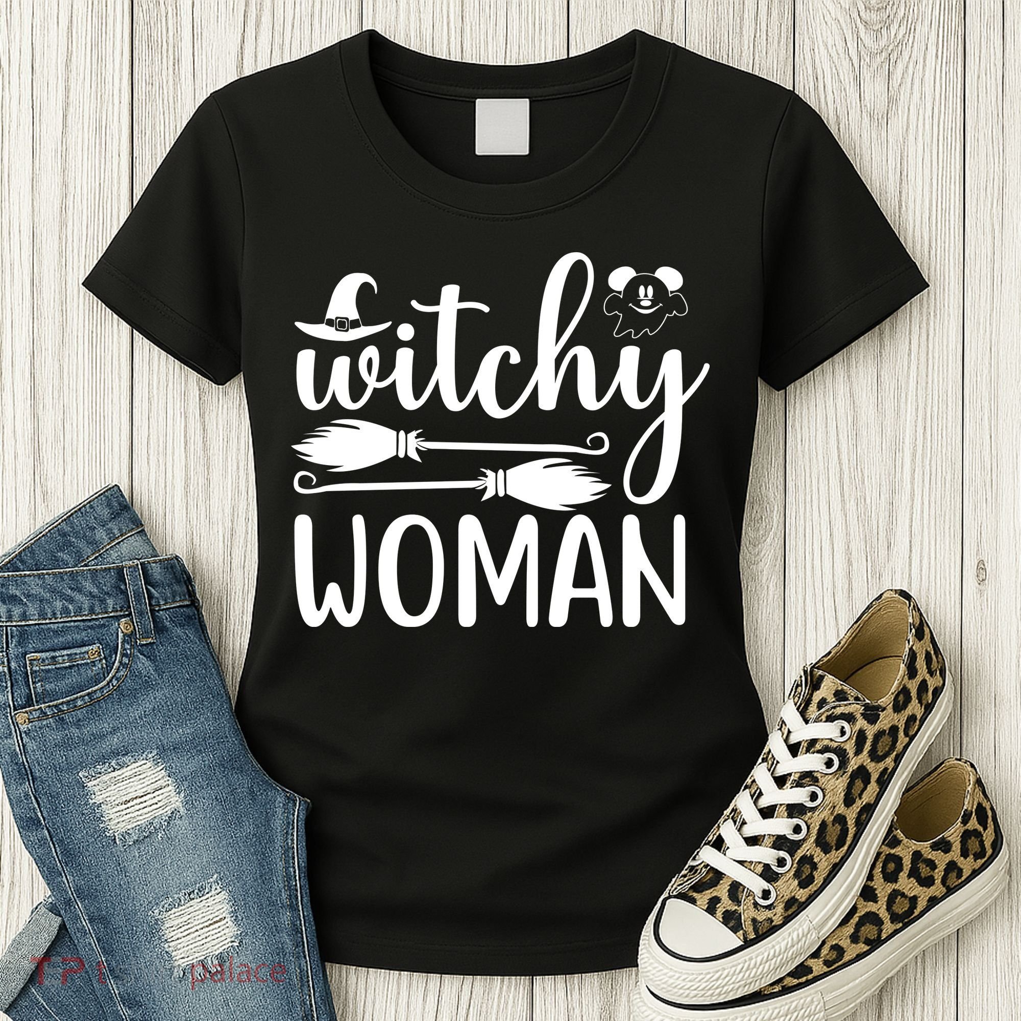Witchy Woman Halloween Quote Women's T-Shirt