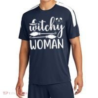 Witchy Woman Halloween Quote Sport-Tek Competitor United Soccer Jersey thumb 0