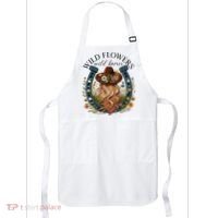 Wildflowers Wild Horses Western Boho Country Music Apron thumb 0