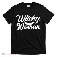 Witchy Woman Halloween Quote T-Shirt thumb 0
