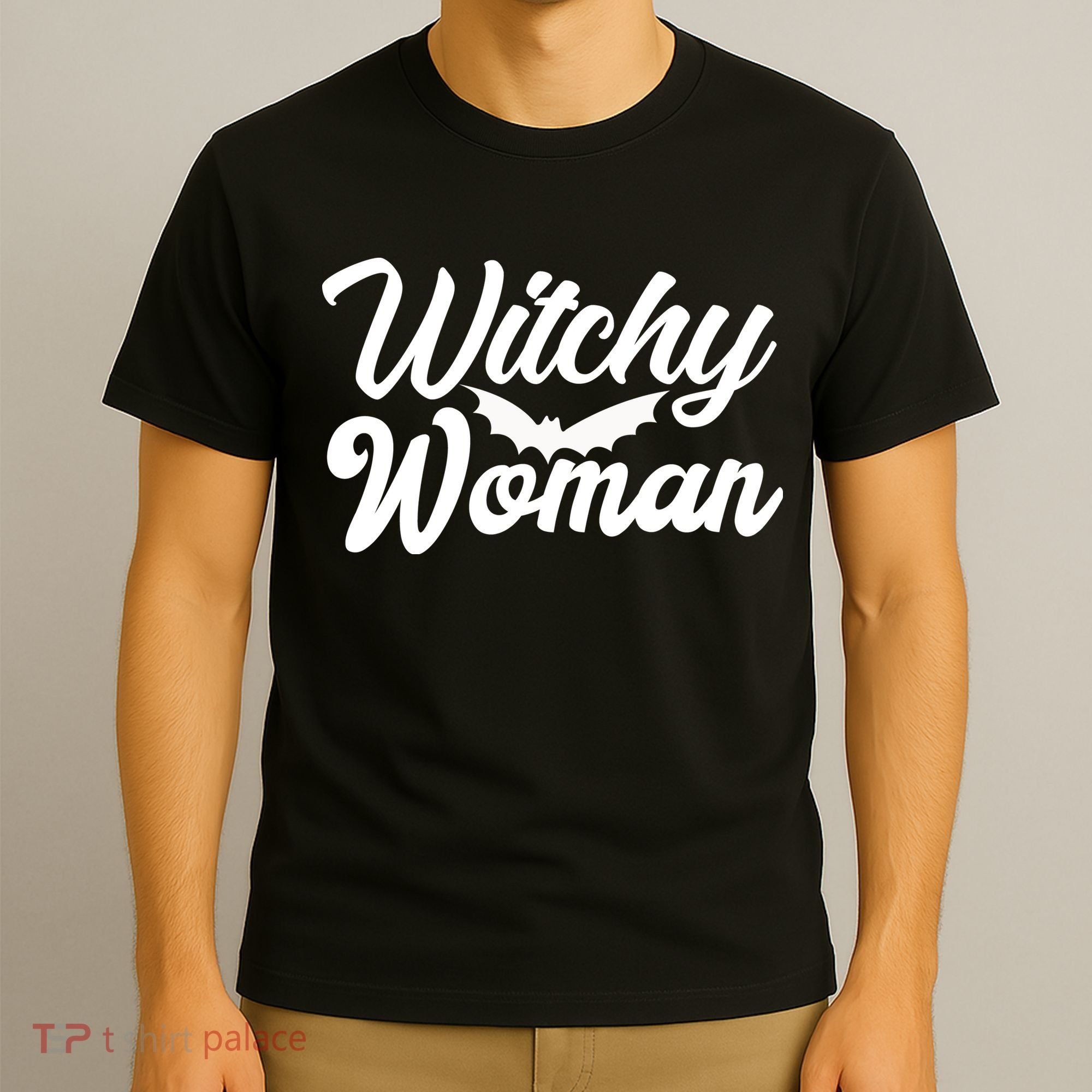 Witchy Woman Halloween Quote T-Shirt