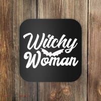 Witchy Woman Halloween Quote Coaster thumb 0