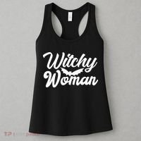 Witchy Woman Halloween Quote Women's Tank Top thumb 3