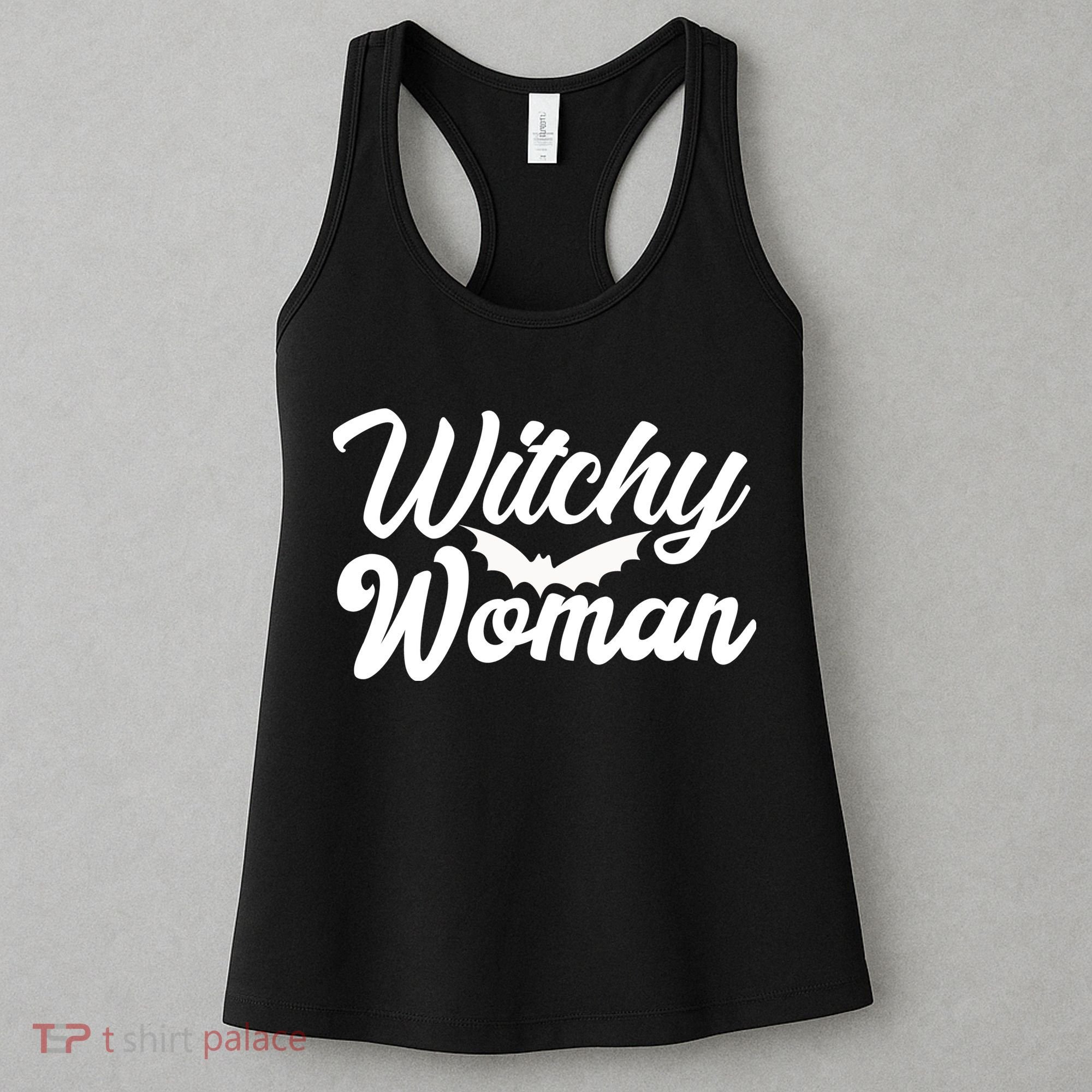 Witchy Woman Halloween Quote Women's Tank Top