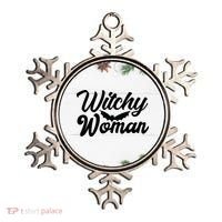 Witchy Woman Halloween Quote Ornament thumb 0