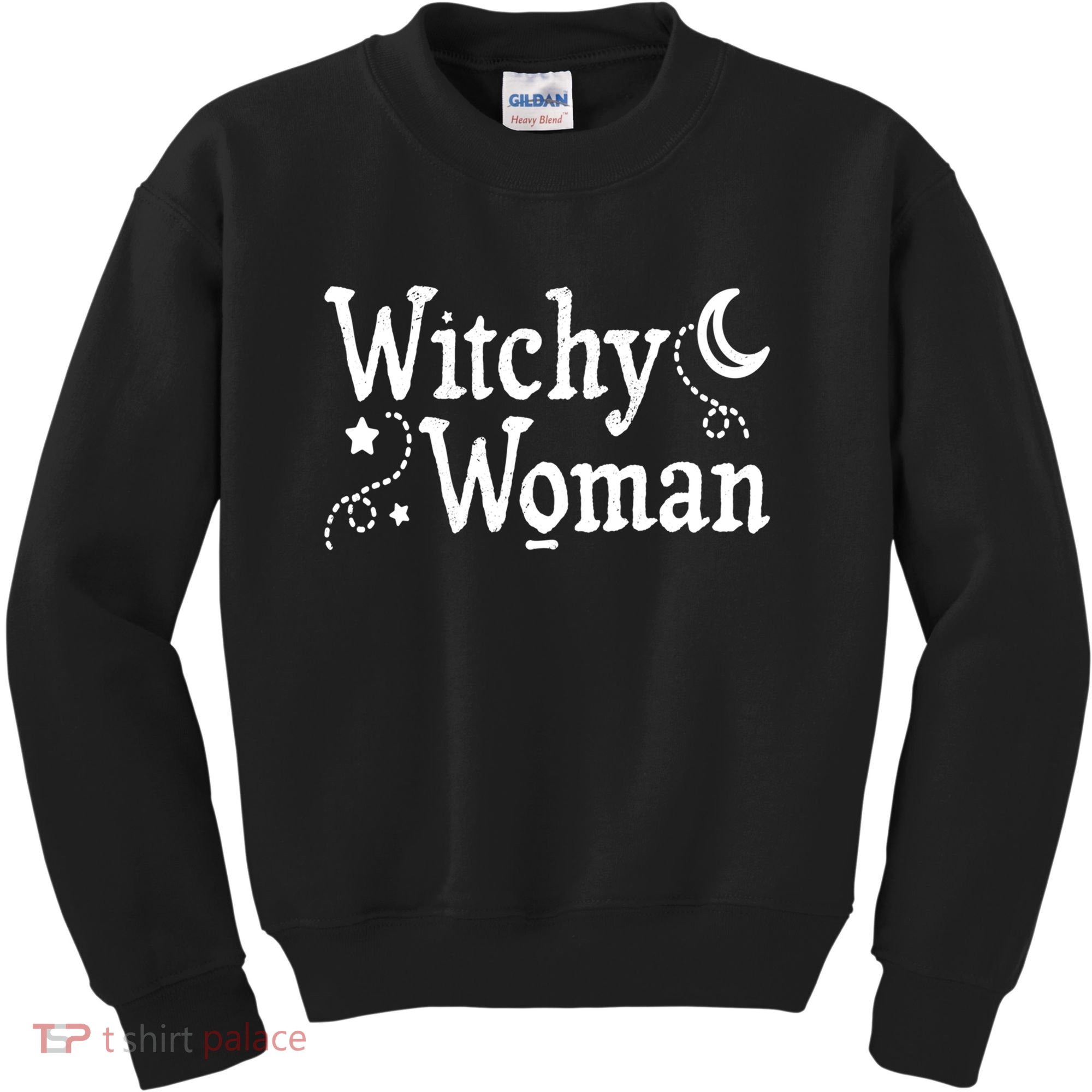 Witchy Woman Halloween Wiccan Follower Pagan Ritual Kids Sweatshirt