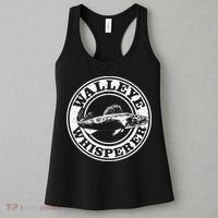 Walleye Whisperer Ice Fishing Freshwater Fish Fisherman Women's Tank Top thumb 3