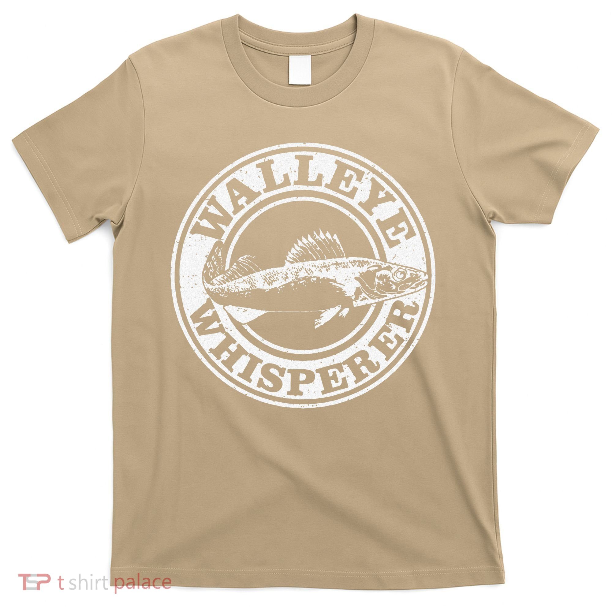 Walleye Whisperer Ice Fishing Freshwater Fish Fisherman T-Shirt