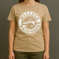 Walleye Whisperer Ice Fishing Freshwater Fish Fisherman T-Shirt thumb 4