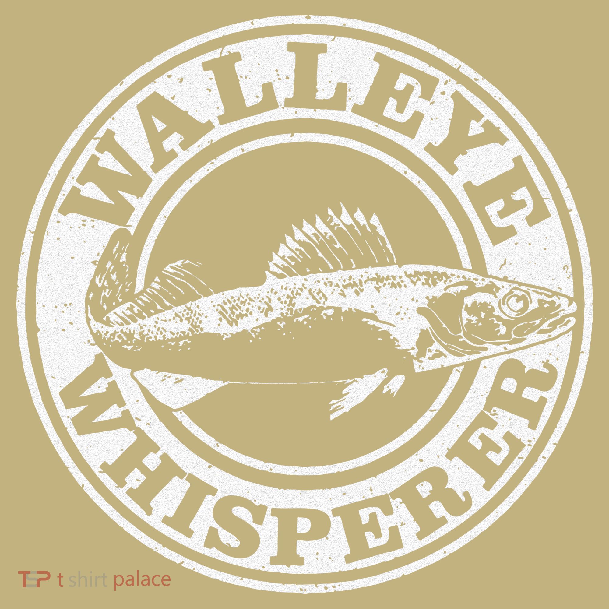 Walleye Whisperer Ice Fishing Freshwater Fish Fisherman T-Shirt