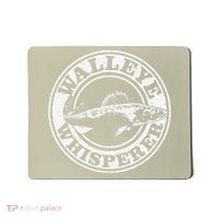 Walleye Whisperer Ice Fishing Freshwater Fish Fisherman Mousepad thumb 0