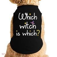 Which Witch Is Which Funny Halloween Wordplay Grammar Fun Doggie Tank thumb 0