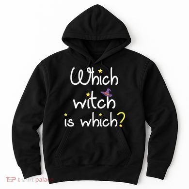 Which Witch Is Which Funny Halloween Wordplay Grammar Fun Hoodie