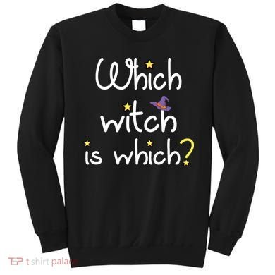 Which Witch Is Which Funny Halloween Wordplay Grammar Fun Sweatshirt