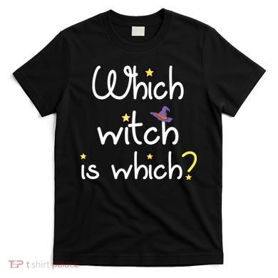 Which Witch Is Which Funny Halloween Wordplay Grammar Fun T-Shirt