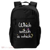 Which Witch Is Which Funny Halloween Wordplay Grammar Fun Backpack thumb 0