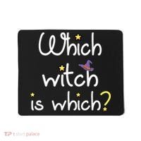 Which Witch Is Which Funny Halloween Wordplay Grammar Fun Mousepad thumb 0