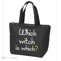 Which Witch Is Which Funny Halloween Wordplay Grammar Fun Tote Bag thumb 3