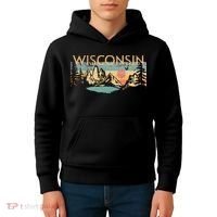 Wisconsin Kids Hoodie thumb 4
