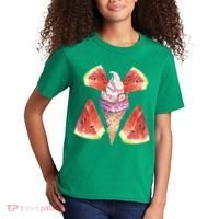 Watermelon With Ice Cream Art Kids T-Shirt thumb 2