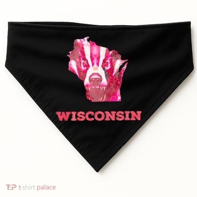 Wisconsin USA-Made Doggie Bandana