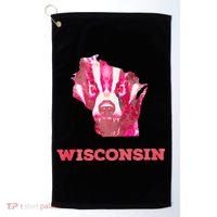 Wisconsin Golf Towel thumb 0