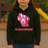 Wisconsin Kids Hoodie thumb 3