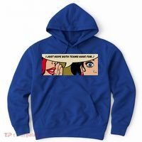 Wo Whispering I Just Hope Both Teams Have Fun Pop Art Cool Gift Hoodie thumb 0