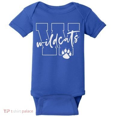 Wildcats Baby Bodysuit
