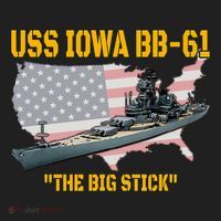World War Ii Warship Uss Iowa & Ww2 Bb61 Battleship Veteran Hat thumb 2