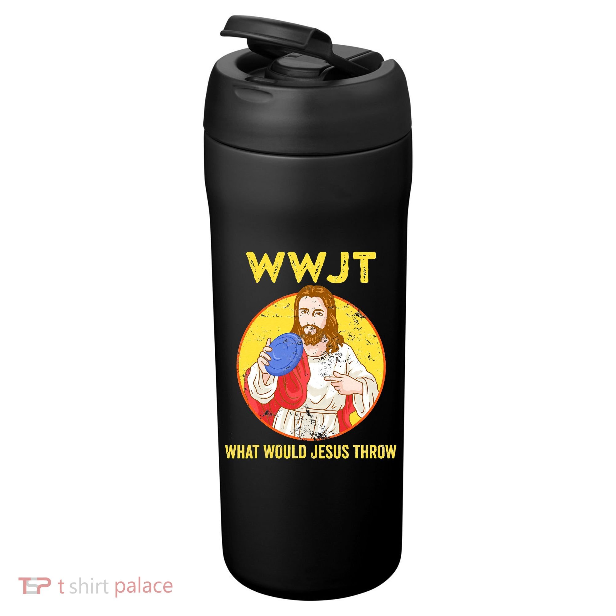 What Would Jesus Throw Frisbee Golf 24oz Duet Stainless Steel Tumbler