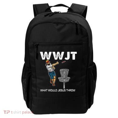 What Would Jesus Throw Golf Disc Backpack