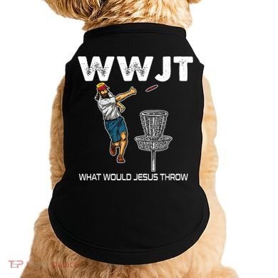 What Would Jesus Throw Golf Disc Doggie Tank