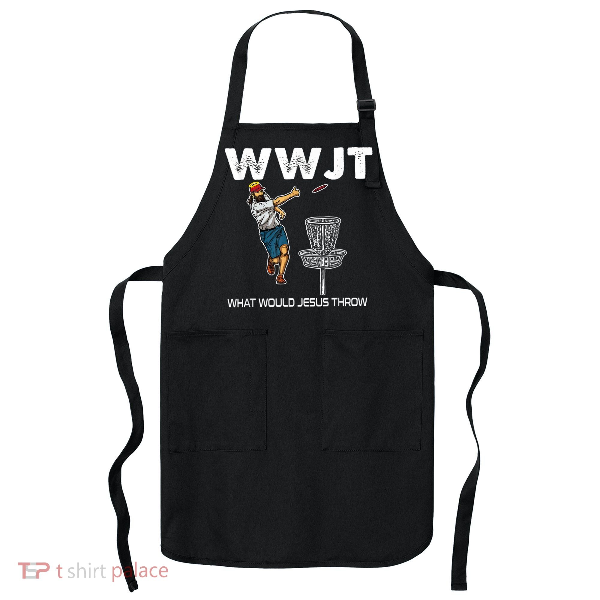What Would Jesus Throw Golf Disc Apron